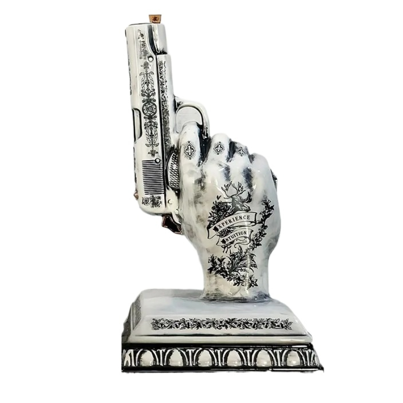 Esports Gaming Trophy - Figurine piano del tavolo in ceramica