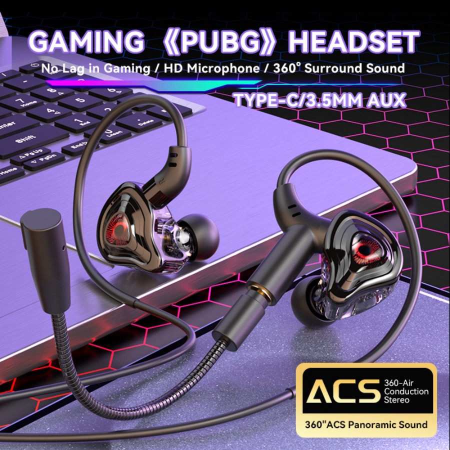 Esports Gaming Gear - Cuffie da gioco per eSport, suono