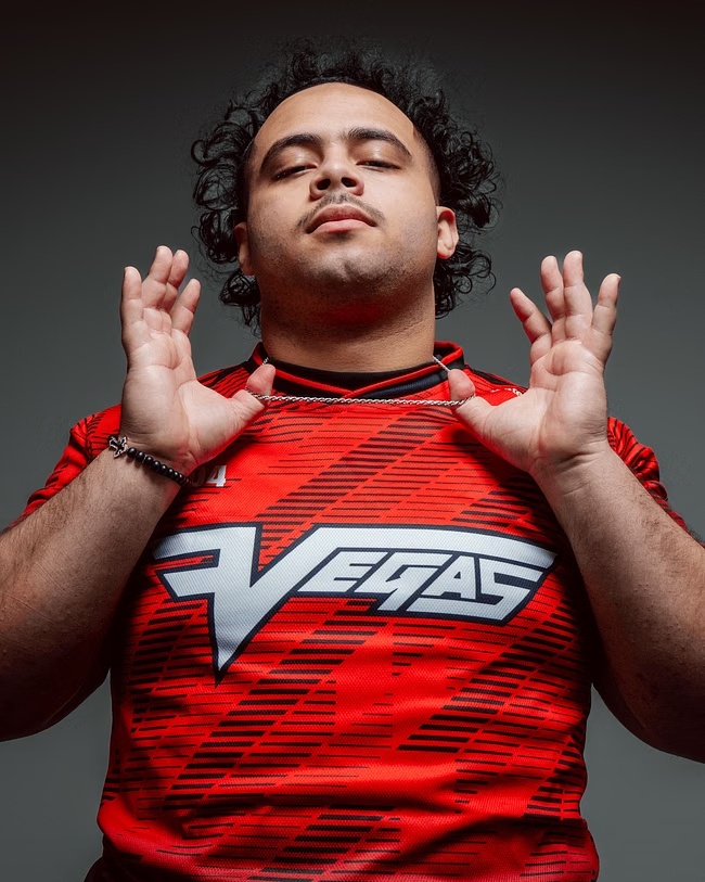 Esports Gaming Jersey - Maglia Esports 2026 New Vegas Rossa