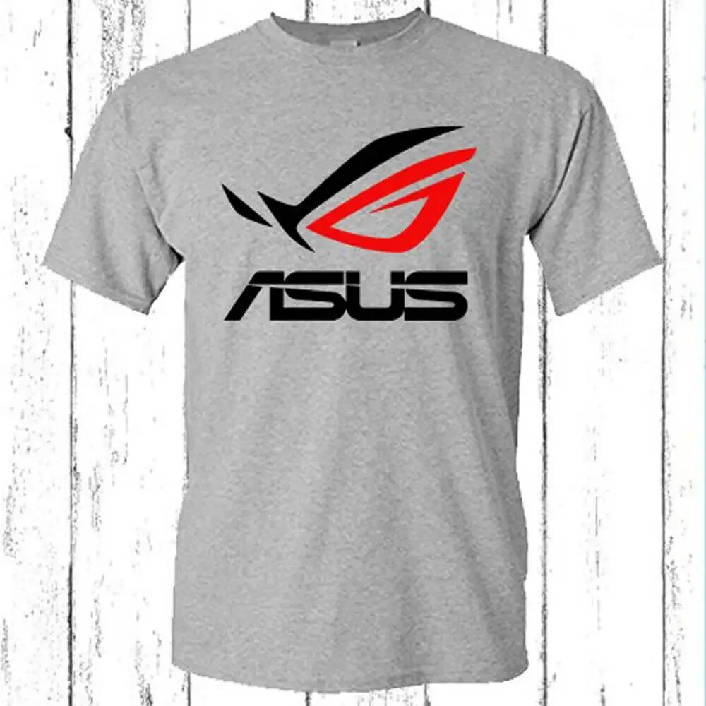 Esports Gaming Shirts - T-shirt grigia da uomo con logo