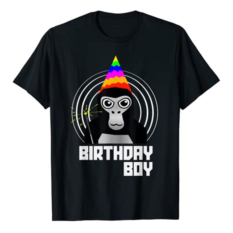 Esports Gaming Shirts - Maglietta Gorilla Tag Birthday Boy VR
