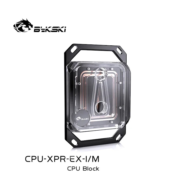Amd Cpu Ryzen 9 - Bykski Blocco acqua CPU acrilico per