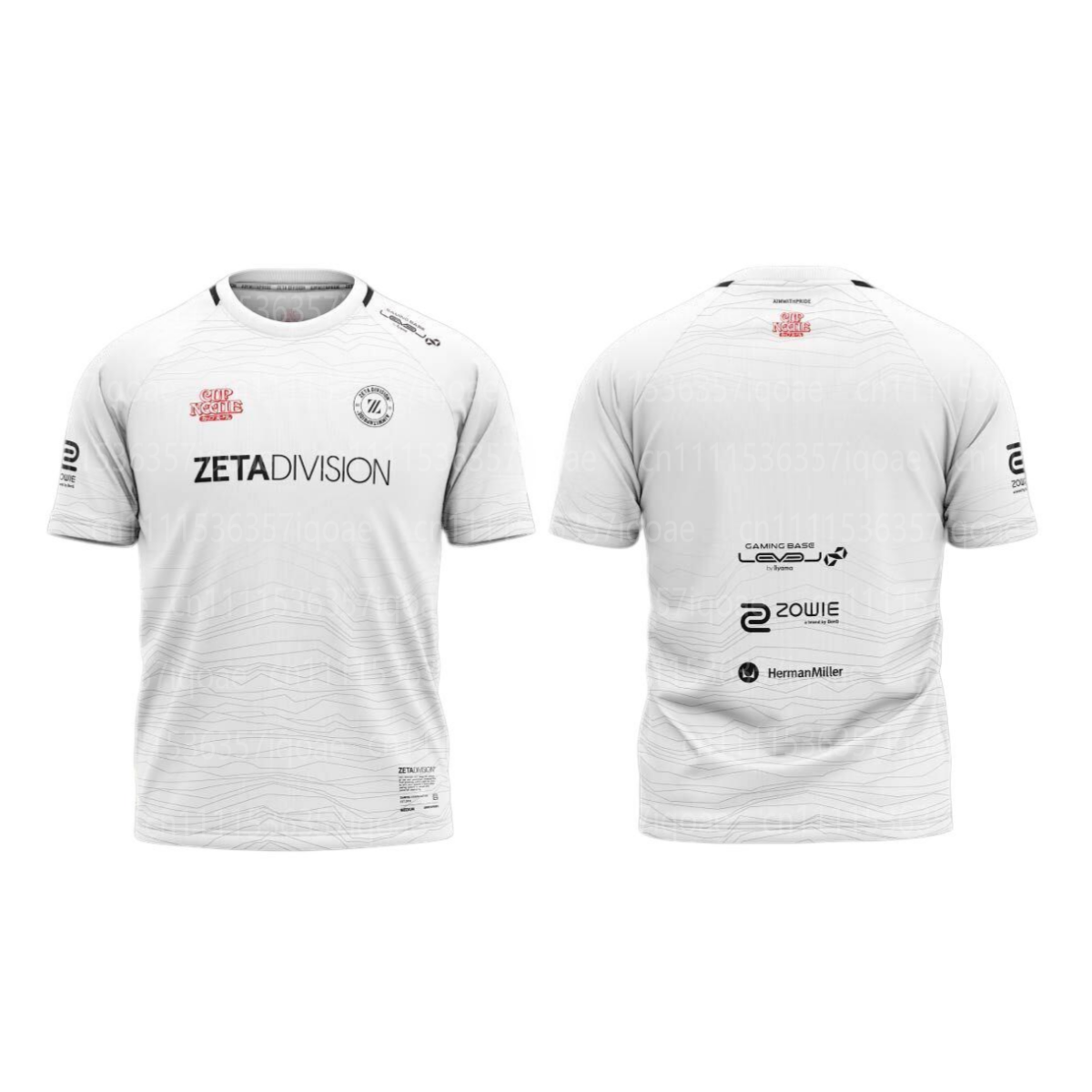 Esports Gaming Jersey - Maglietta Estiva Casual da E-Sports Zeta