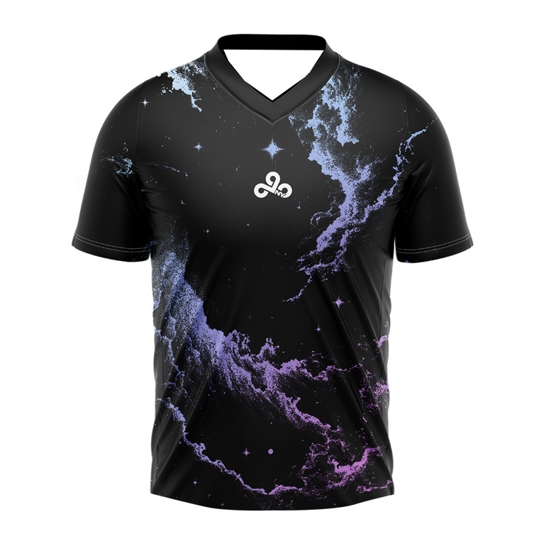 Esports Gaming Jersey - Nuova Maglia Esports Cloud9 Galaxy Nebula