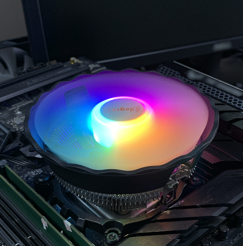 RGB CPU Air Cooler 90mm Ventol - Esports Gaming Fan recensione e prezzo