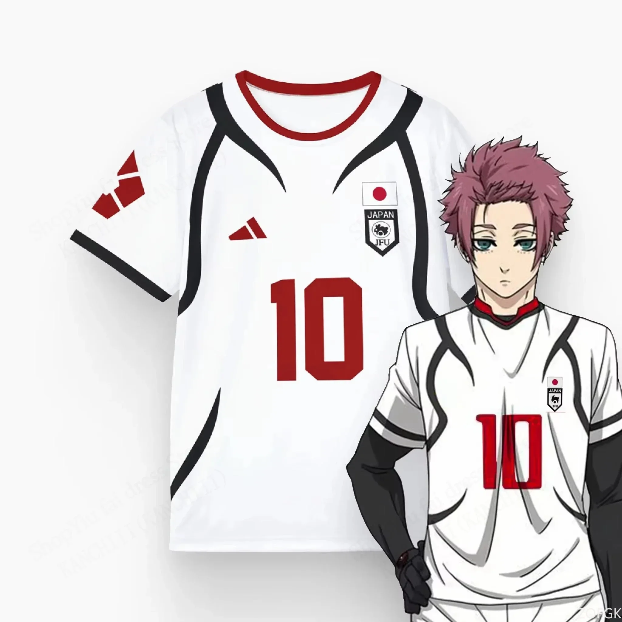 Maglietta Anime Blue Lock Sae  - Esports Gaming Sleeve recensione e prezzo