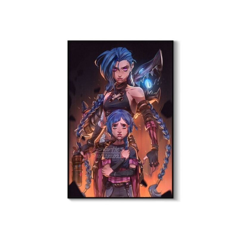 Poster Arcane Jinx Close-Up su - Esports Gaming Stocks recensione e prezzo