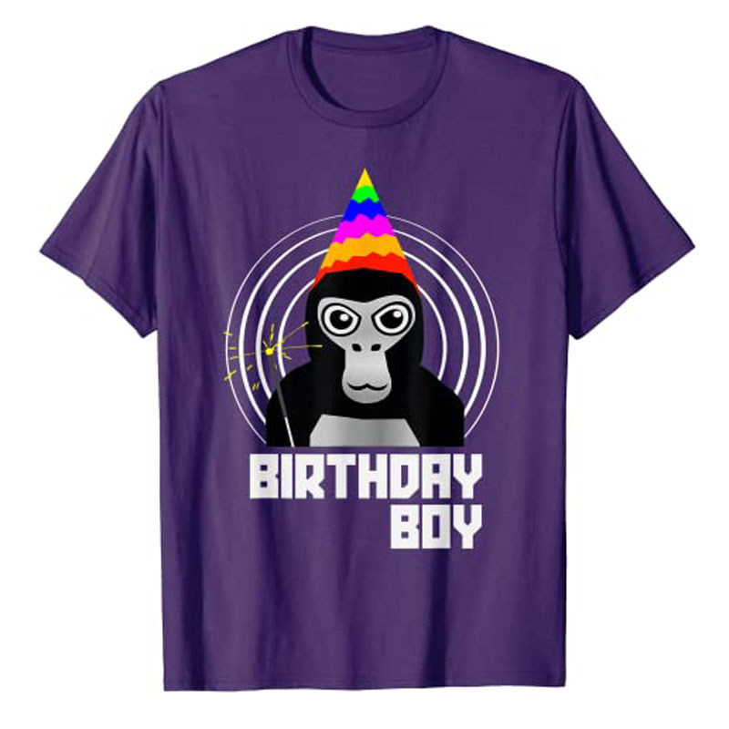 Maglietta Gorilla Tag Birthday - Esports Gaming Shirts recensione e prezzo