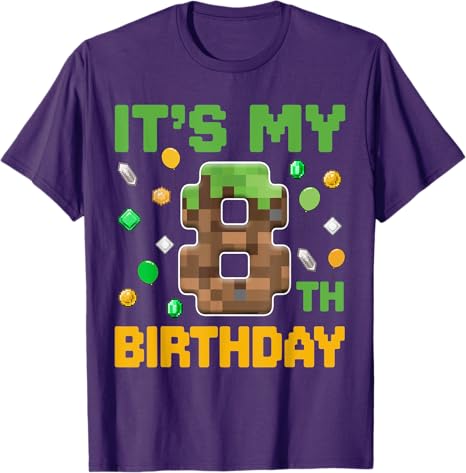 Compleanno Ragazzo È il mio 8° - Esports Gaming Shirts recensione e prezzo